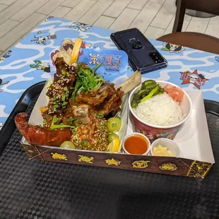 Mighty Meats Pirate Plate