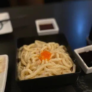 Udon Carbonara