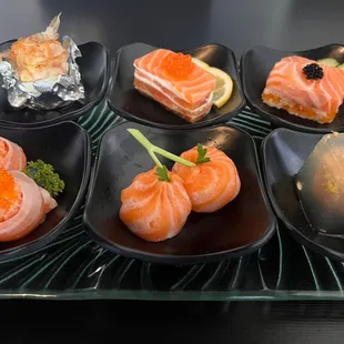 Salmon moriawase