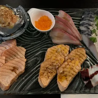 Smoke Salmon Sashimi (1pc)