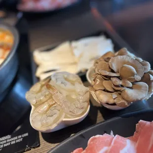 a variety of ingredients