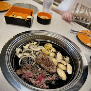 Grilled meats