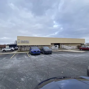 Right in front of Whole Foods, the old Joe's Crab-shack