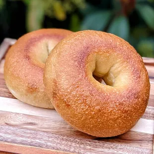 Plain bagels