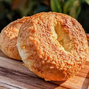 Asiago bagels