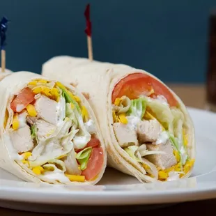 Grilled Chicken Wrap