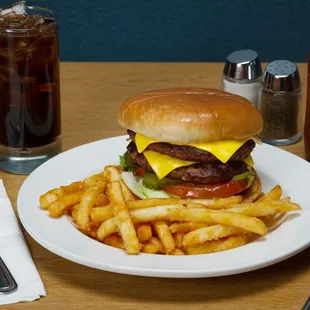 Black Hawk Double Burger