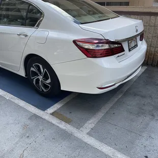 The Honda Accord we rented.