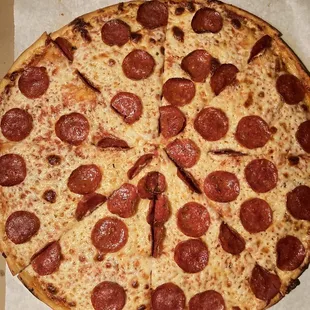 There's almost no grease. Grease would imply flavor, and there's none of that here.