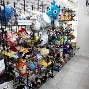 Anime plush!  Lots of Pokemon to choose from.