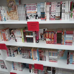 Clearance manga.