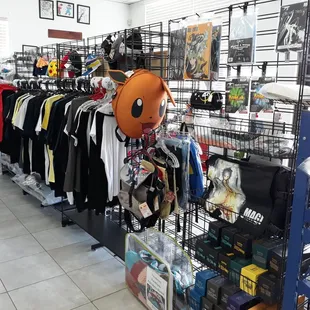 Clothing and school supplies.