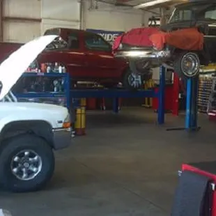 We are not limited to specific makes and models. We perform engine repairs, scheduled maintenance, and brake repairs on most models!