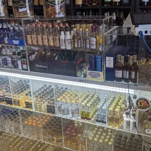 Beer, wine, liquor, and groceries