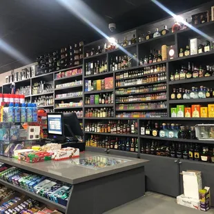 a wide selection of beverages