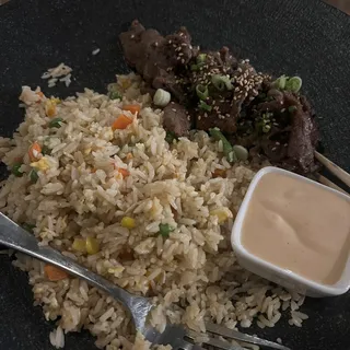 KF1. Beef Bulgogi Fried Rice Platter