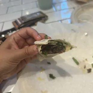 Barbacoa taquito: I didn&apos;t know it was on the menu