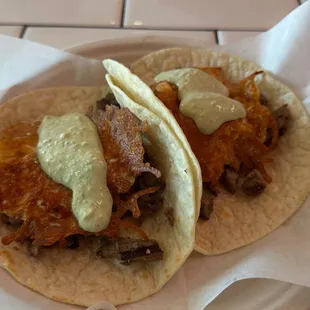 Carne Asada tacos.
