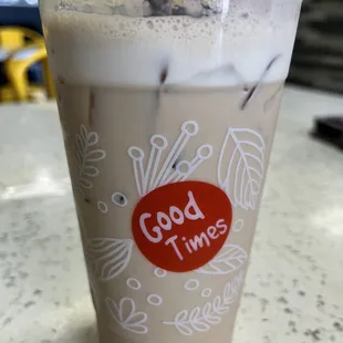 Black milk tea