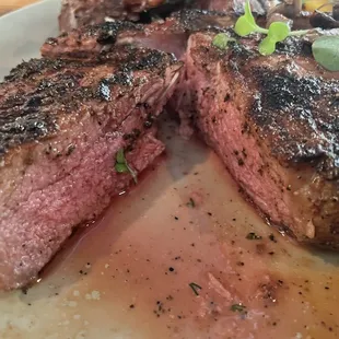 Cross section of my NY strip.