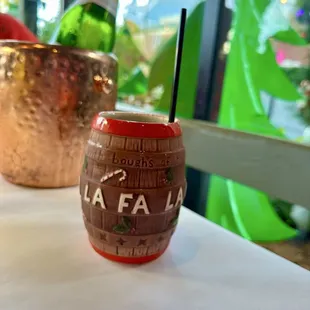 Barrel mug