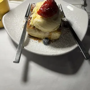 White Chocolate Bread Pudding
