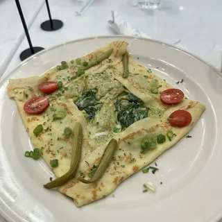 Crepe Chicken Pesto