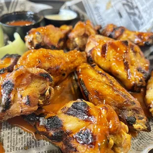 Grilled wings