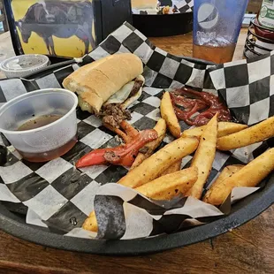 What we're taking for a snack tonight.  That sandwich is pretty expansive!!