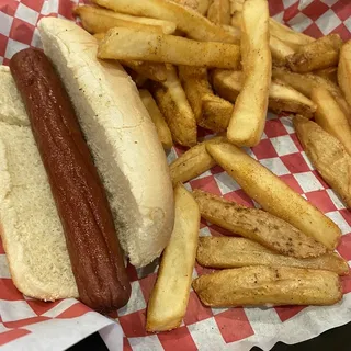 Kids Hot Dog and Fries