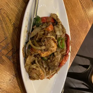 Drunken Noodle with Shrimps