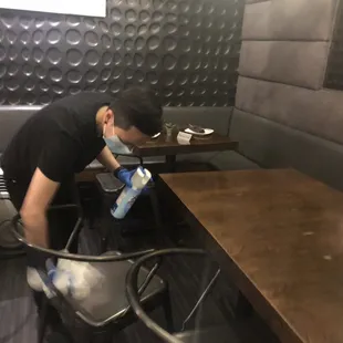 Daily Disinfection!