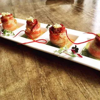 Bacon-Wrapped Scallop
