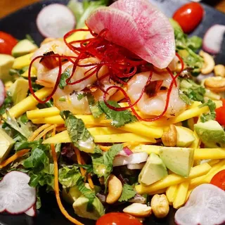 Grilled Shrimp Avocado Mango Salad