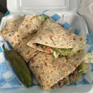 Carne Asada Quesadilla