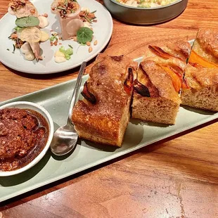 Smoked Carrot Focaccia