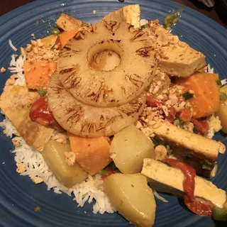 CRISPY TOFU AND TRIPLE P CURRY