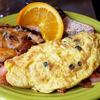 SALMON OMELET
