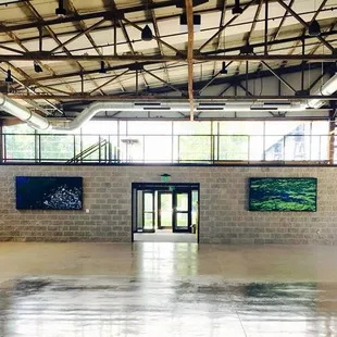 Part of our indoor event space. This includes the 1,000 square foot mezzanine space.