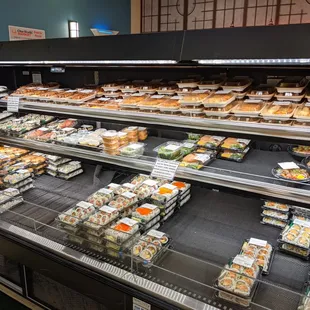 There is usually a line here as people make their selections.