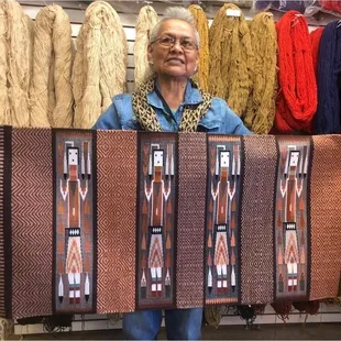 Master Weave twill style Navajo yei bache