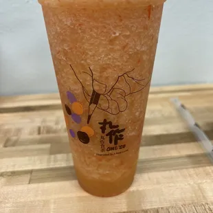 Grapefruit Green Tea