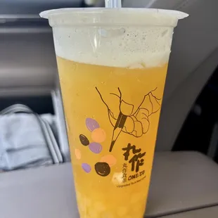 Passion Fruit Boba