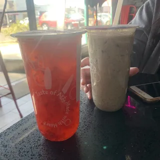 21. Black Sesame Milk Tea