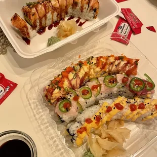 Takeout sushi!