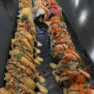 food, sushi and sashimi