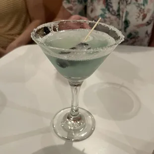 Blueberry Lemon Martini