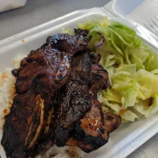 Chicken and rib mix