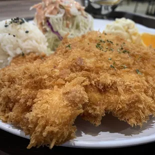 Chicken curry katsu