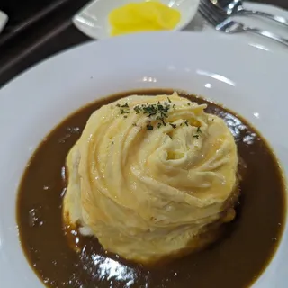 7. Cheese Omurice